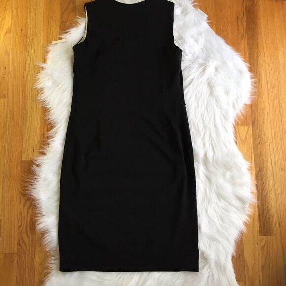NWT Black  Liz Claiborne Dress Size 4P - Picture 3 of 4